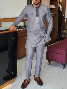 Yusuf Embroidered Dashiki Outfit