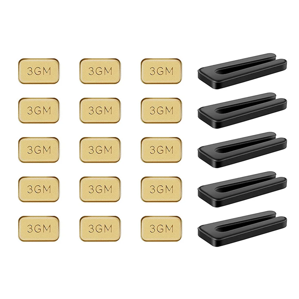 

5 Sets Blade Balancing Kit Ceiling Fan Blades Clip Balance Metal for Epoxy Replacement Black