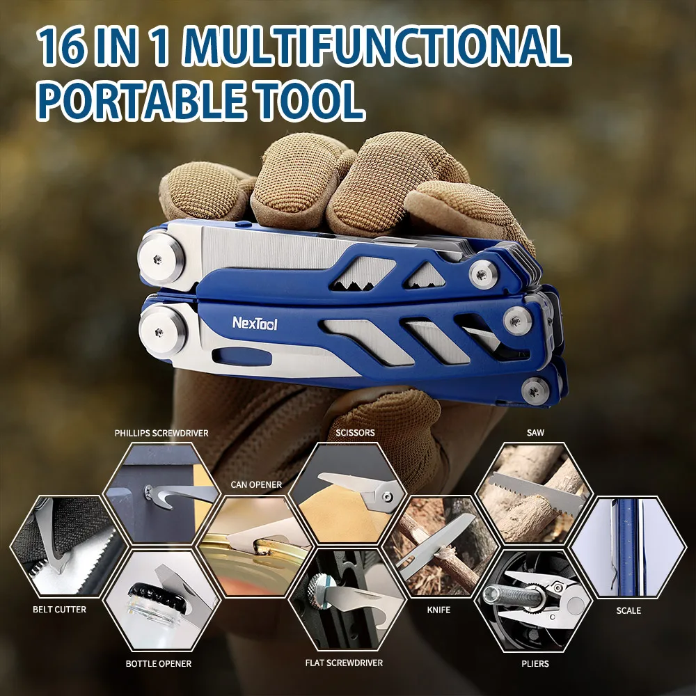 Xiaomi NexTool Flagship Pro 16 in 1 Multipurpose Toolkit