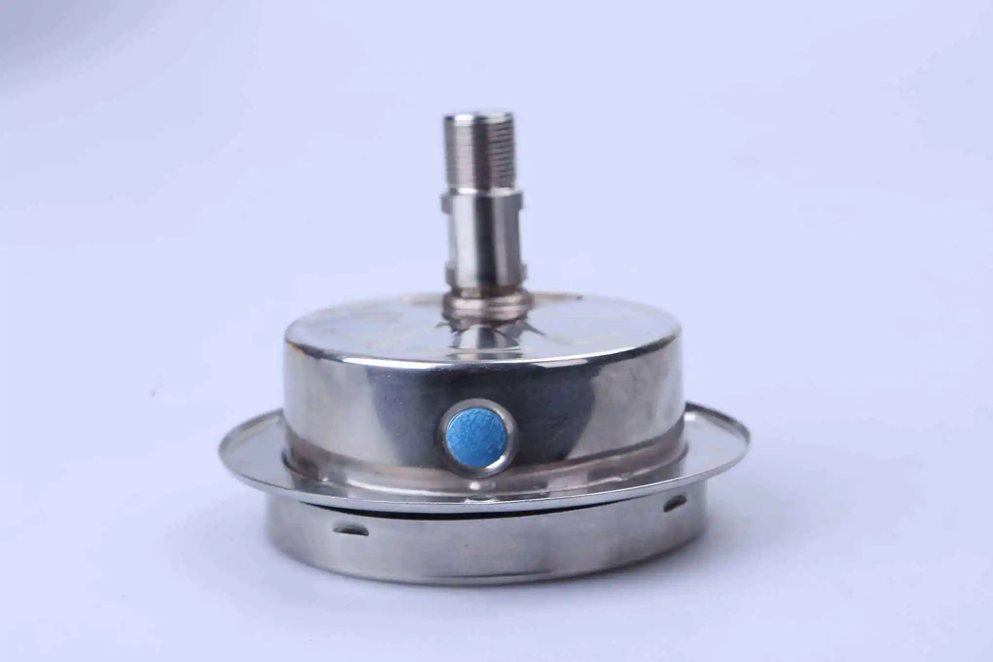 instrument-stainless-steel-axial-pressure-gauge-with-edge-y-150bf-xt-high-temperature-resistant-acid-and-alkali-resistant