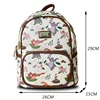 Disney PU Leather Printed Women Backpack Jack Skellington Clownfish Nemo Cartoon Winnie The Pooh Girl Double Shoulder Bag 2