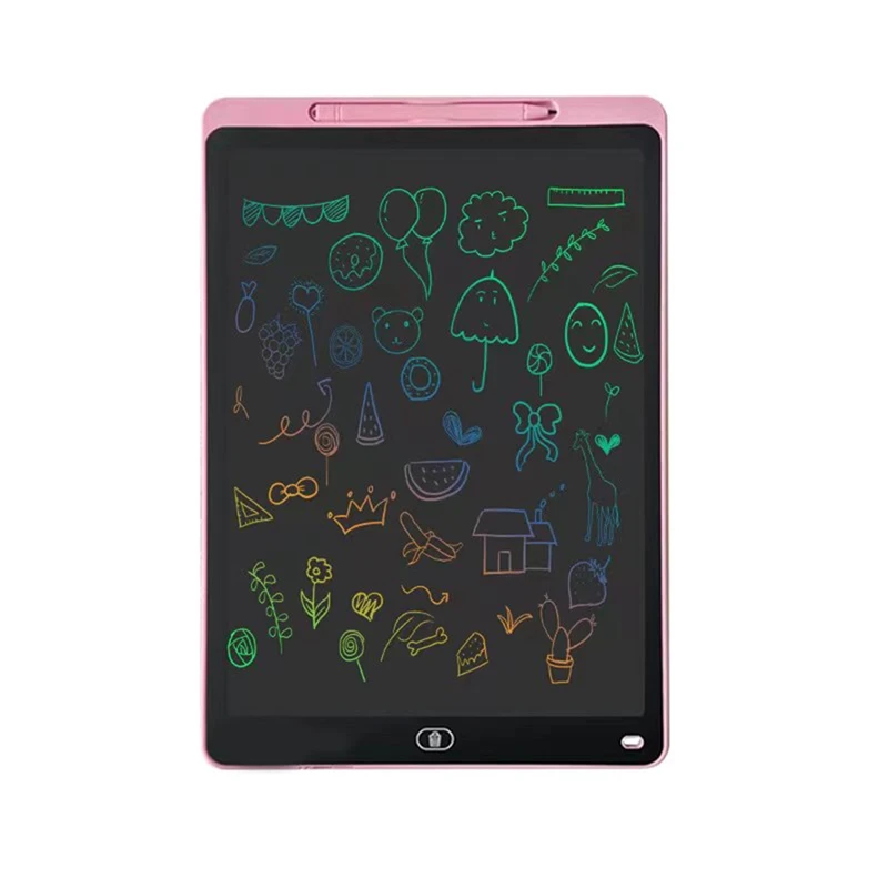 

1 Piece Drawing Tablet For Kids LCD Writing Tablet Doodle Board Toys Gifts Pink ABS+LCD Diaphragm For 3-8 Year Old Girls Boys