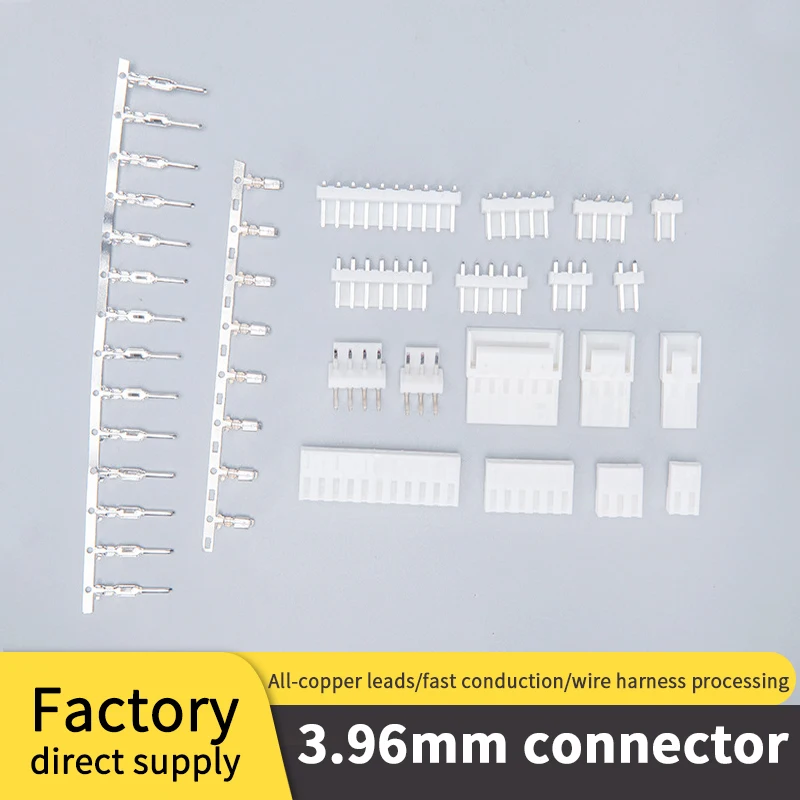

VH3.96 Connector Pitch Vertical Connector Patch Needle Socket horizontal Patch straight pin Bent high curved flat2/3/4/5/6p