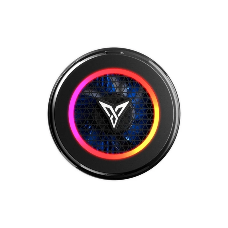 

Радиатор мобильного телефона Flydigi B6X Полупроводниковый радиатор с RGB-подсветкой Мощный охлаждающий вентилятор Бесшумная