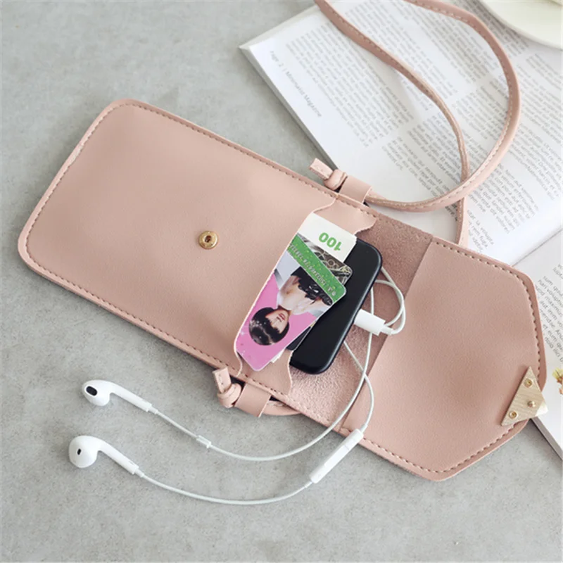 Transparent Touch Screen Women Purse Wallet