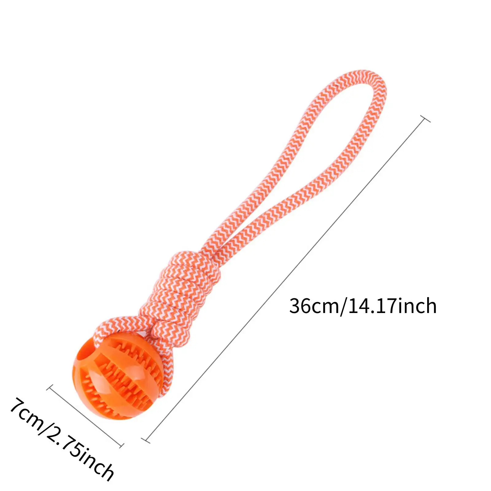 Dropship Dog Toys Treat Balls Interactive Hemp Rope Rubber Leaking Balls  For Small Dogs Chewing Bite Resistant Toys Pet Tooth Cleaning Bite  Resistant Toy Ball For Pet Dogs Puppy to Sell Online