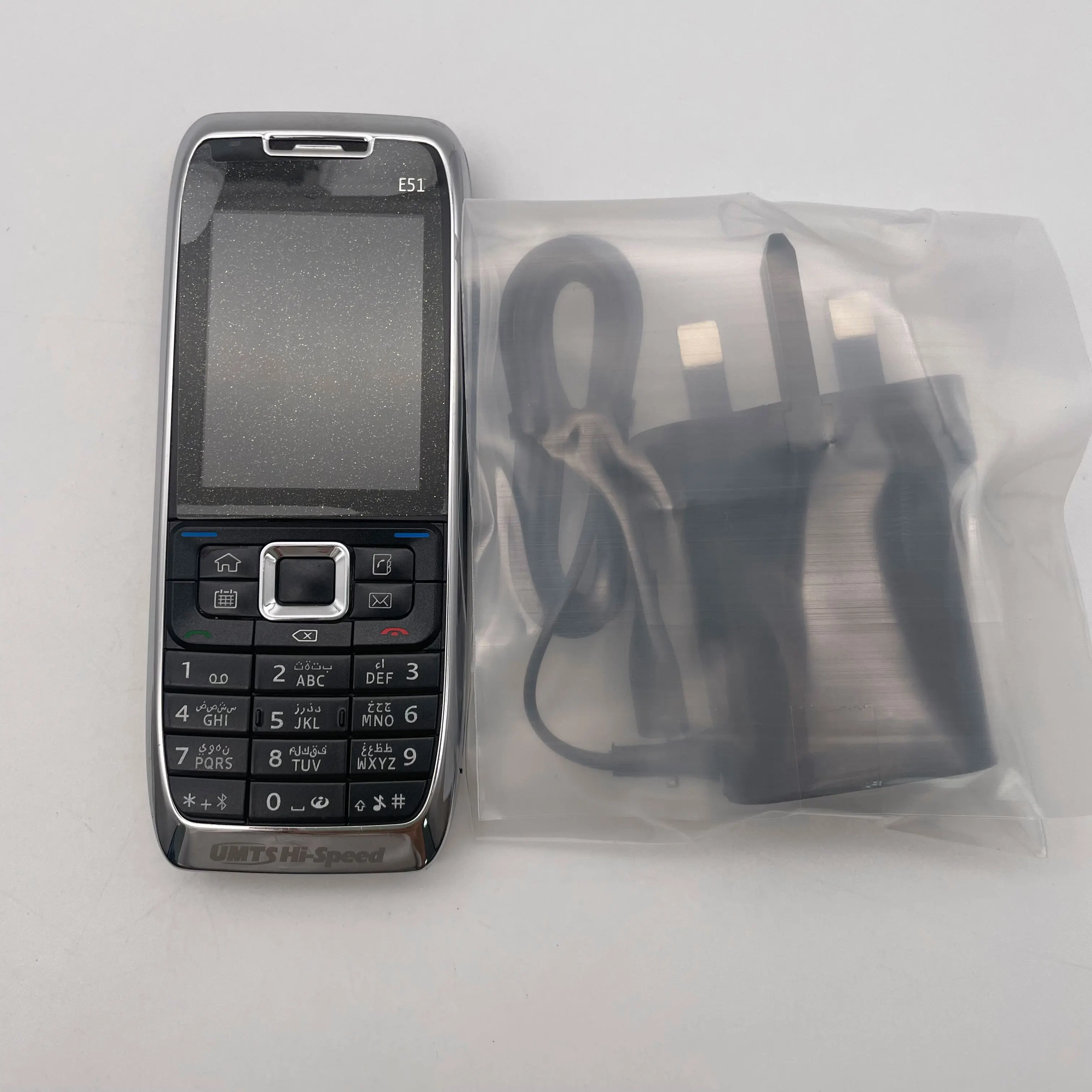 الأصلي مقفلة E51 الهاتف المحمول الروسية العربية ال...