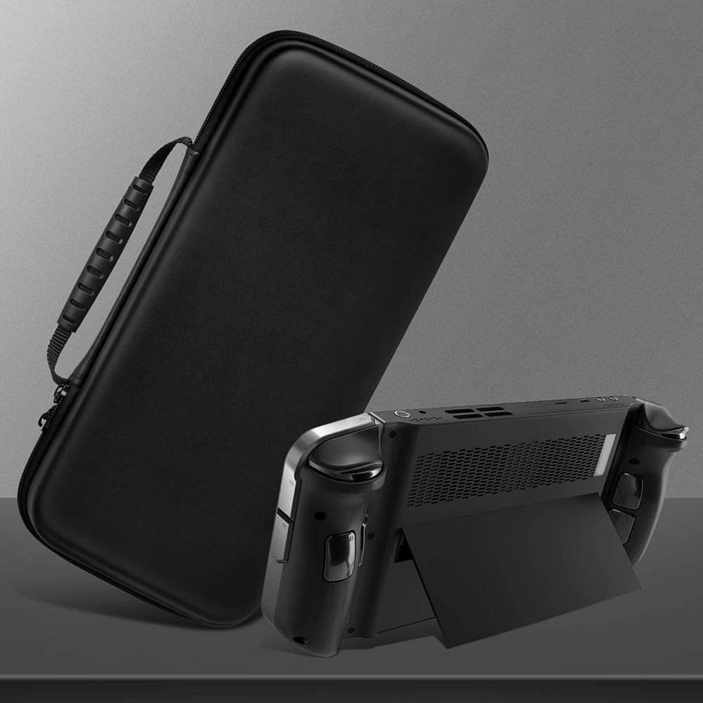 Hard Carrying Case Shockproof Portable Storage Bag Anti-Drop Protective Case with Mesh Pocket for Lenovo Legion Go Game Console