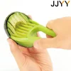 JJYY 3 In 1 Avocado Slicer Shea Corer Butter Fruit Peeler Cutter Pulp Separator Plastic Knife Kitchen Vegetable Tools 4