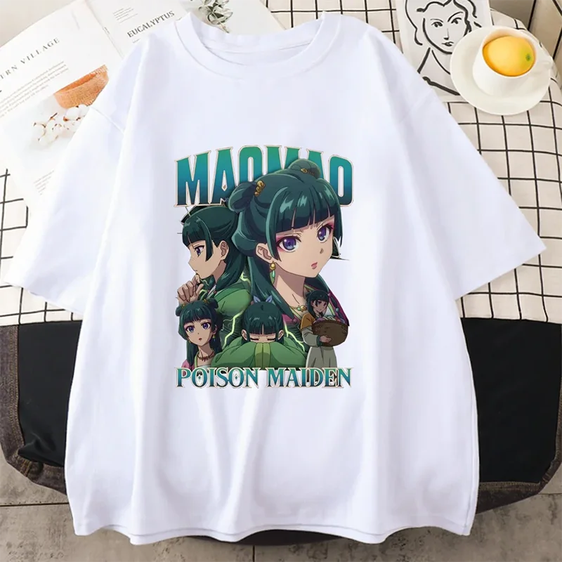 New The Apothecary Diaries Printed T-shirt Women Men Personalized Summer Shirt Casual Anime Harajuku Women's Tops 5