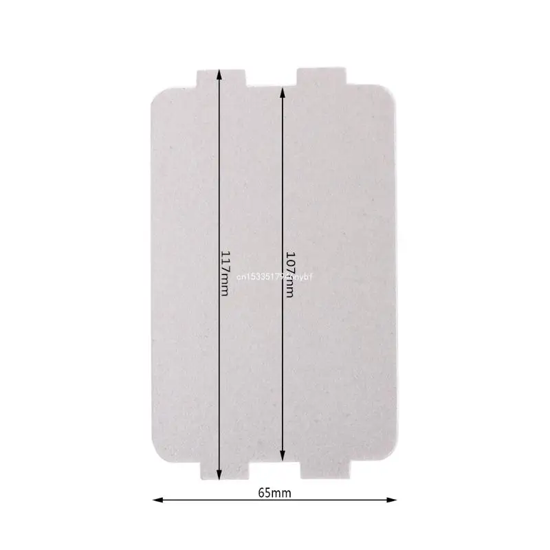 Microwave Oven Mica Plate Sheet 5Pcs Thick Replacement Part 107x64mm For Midea