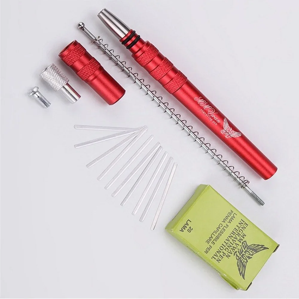

Hair Engraving Pen Hair Scissors Tattoo Style Beard Trimmer Mustache Shaving Back Head Hair Carving Salon Styling Tool
