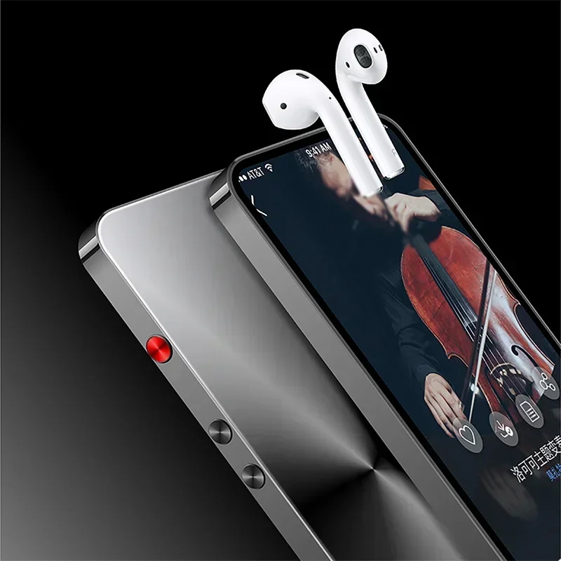 16GB WiFi Bluetooth MP5 MP4 MP3 Spaker 4.8&ldquo; HiFi Sound Music Player with Browser Google Service Youtube Spotify Recorder Video mp4 player music player mini media player