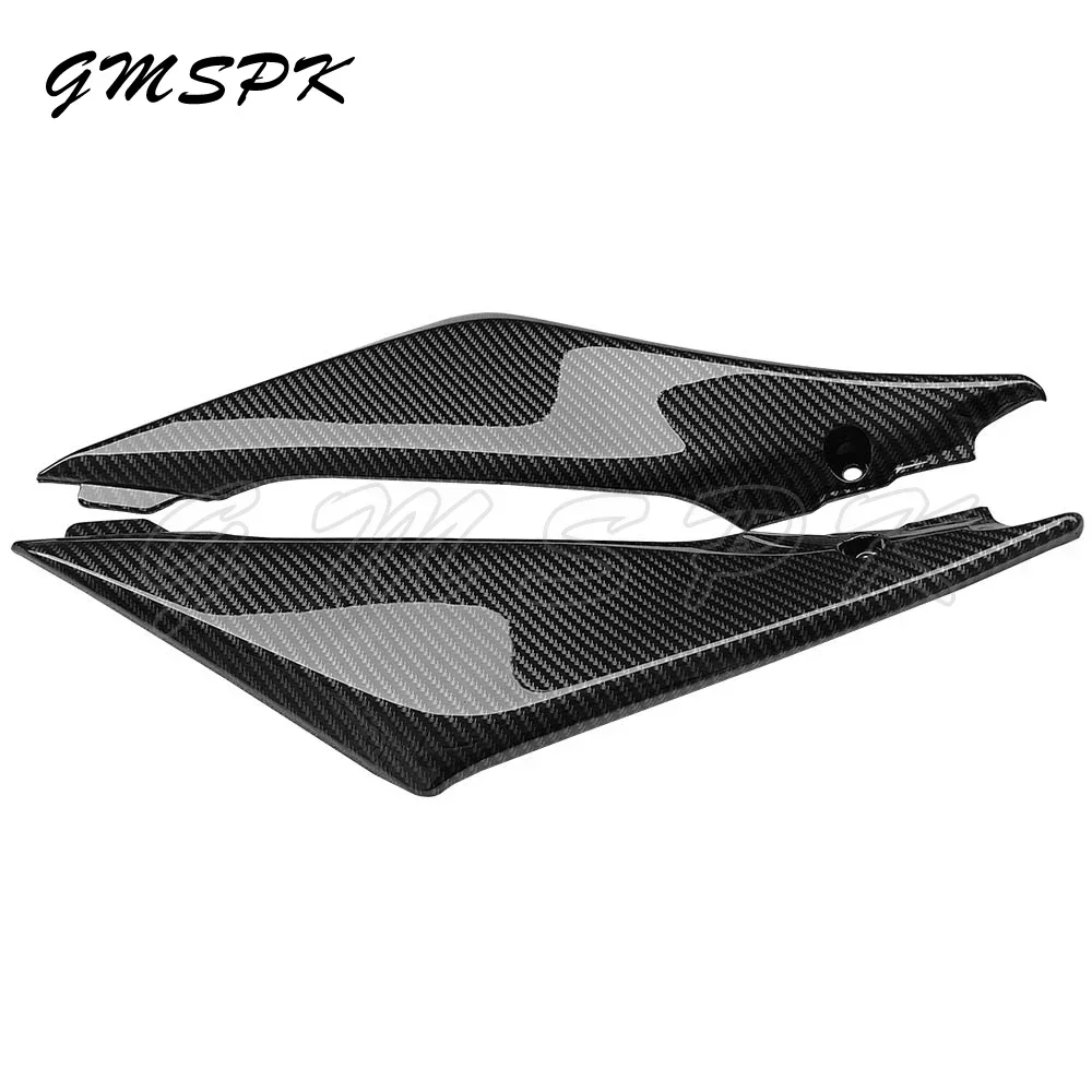 Motorcycle Gas Tank Side Left Right Cover Panel Fairing Carbon Fiber Style Fit for SUZUKI GSX-R1000 GSXR1000 K5 2005 2006 motorcycle fairing