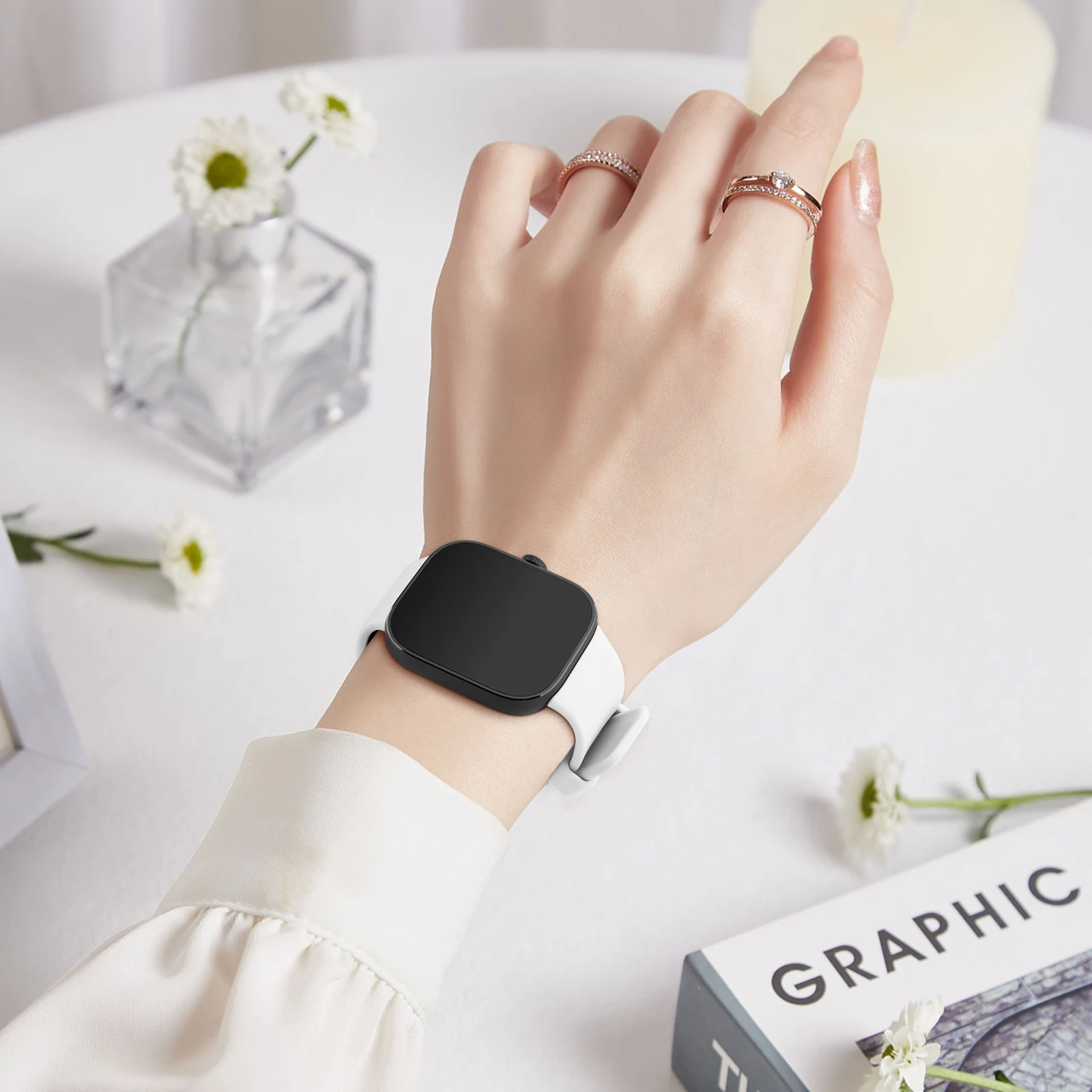 Silicone Sport Band Replacement Strap - Original Accessory Bracelet