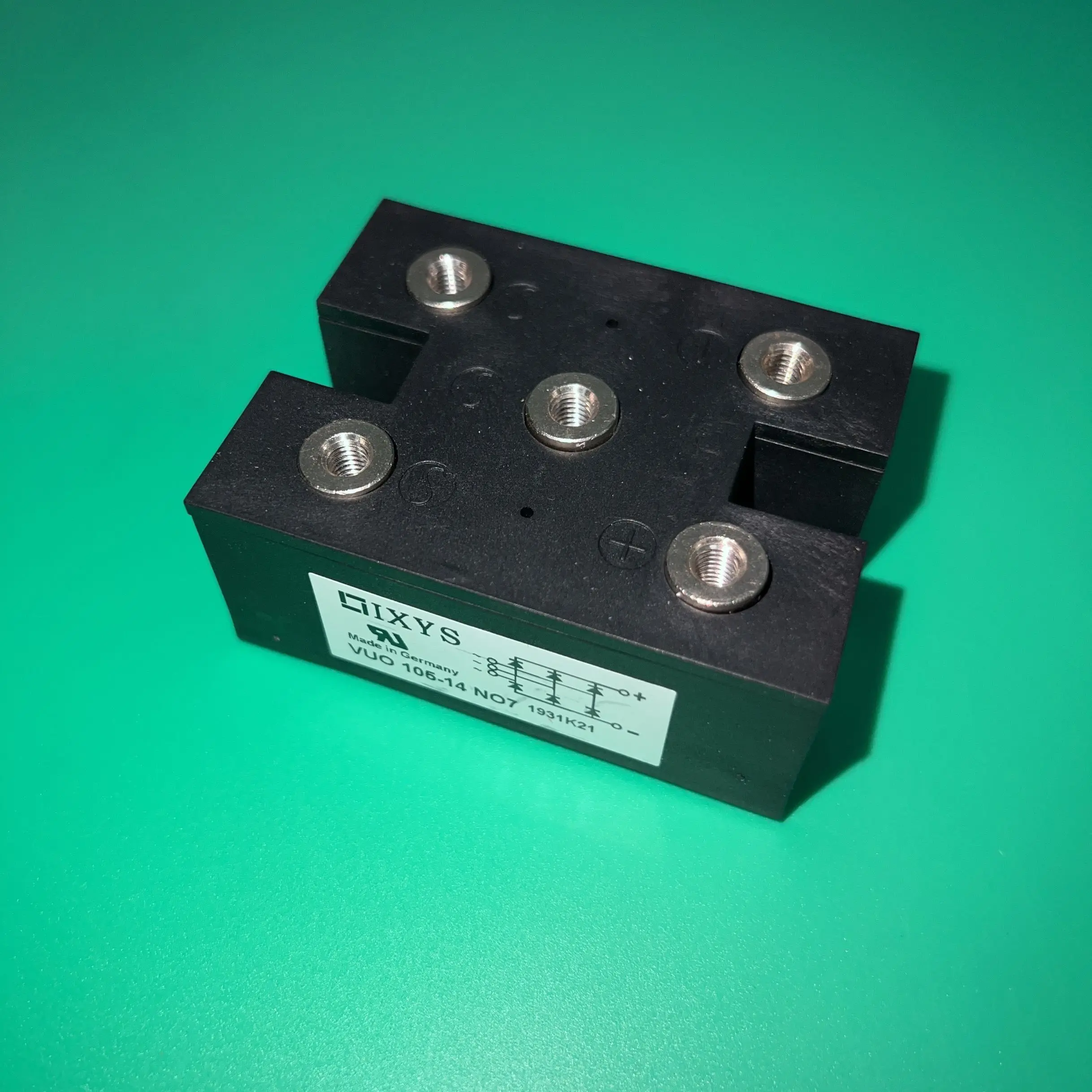 VUO105-14NO7 MODULE VUO105-14 NO7 BRIDGE RECT 3P 1.4KV 140A PWS-C Three Phase Rectifier Bridge VUO105-14N07 VUO 105-14NO7 VUO105