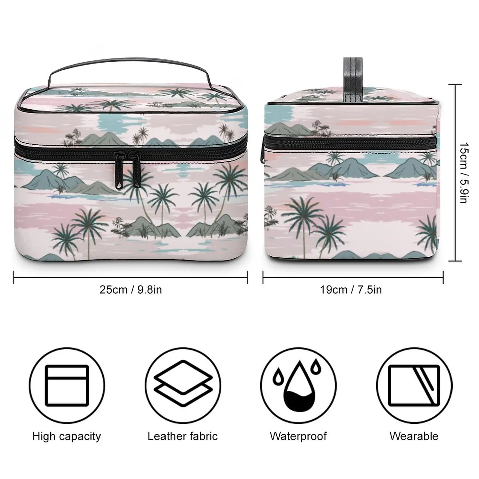 Customized Pattern Makeup Bag Outdoor Travel Makeup Bag Waterproof Bathroom Washbag Toiletries Organizer Storage Wash Bag
