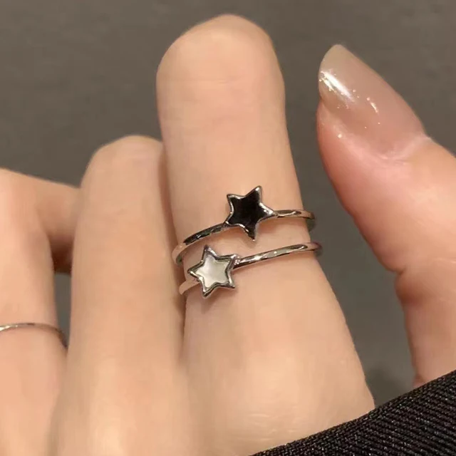 반짝반짝 스타 라이트: 리틀 샤인 스타 크리스탈 오픈 링