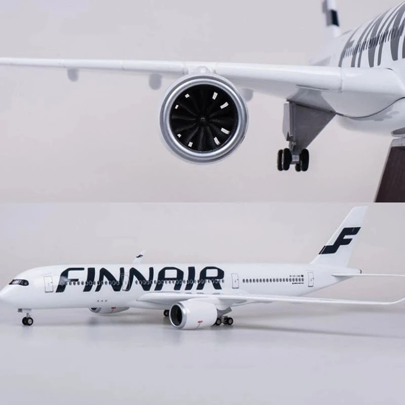モデルプレーン　フィンエア　エアバス A350-900　1/250 フィンランド買付品]フィンエアー公式 A350-900 模型 - 旅する
