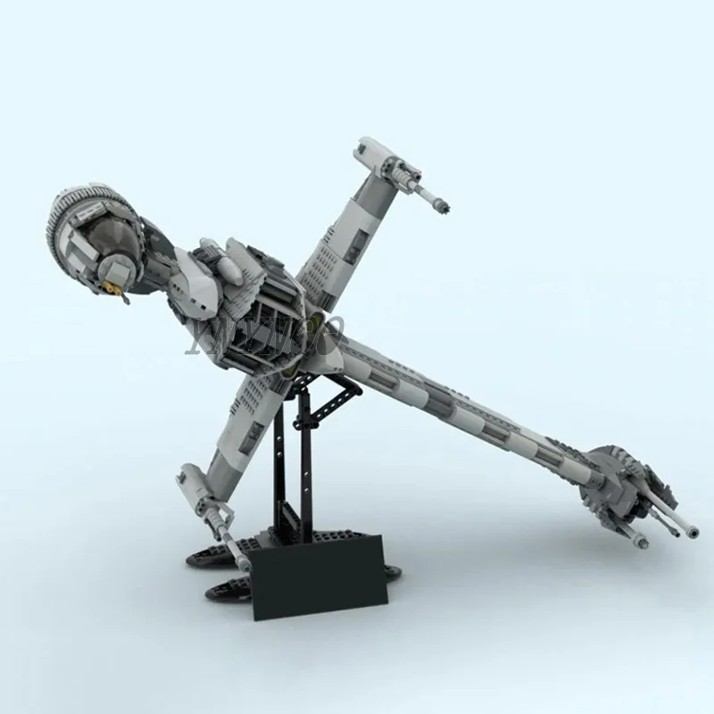 Новинка 1480 шт. кубики MOC SW Space Galaxy B-wing Spacefighters MOD 10227 UCS Ver. Классические строительные блоки, модель «сделай сам», игрушки