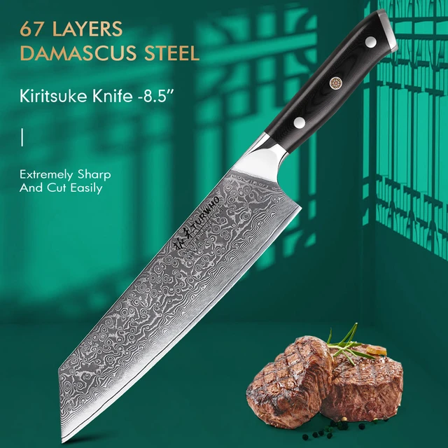 Kitchen Knife 5 6 8 Inch Stainless Steel Utility Cleaver Chef Damascus Meat  - Kitchen Knives - Aliexpress