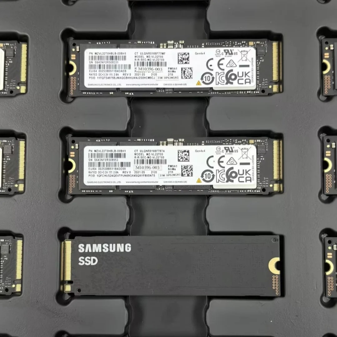 삼성 PM9A1 SSD M.2 2280 NVMe PCIe4.0 내장형 솔리드 스테이트 드라이브 256GB 512GB 1TB 2TB 고속 저장업그레이드