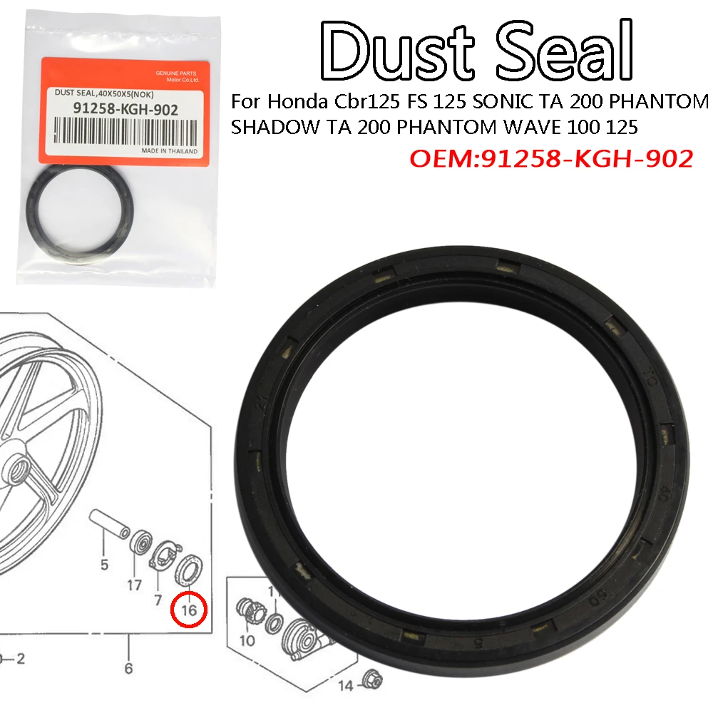 Parapolvere Ruota Anteriore Per Honda Cbr125 Fs 125 Sonic Ta 200 Phantom Shadow Ta 200 Phantom Phantom200 Wave 100 Wave 125 Rs 125