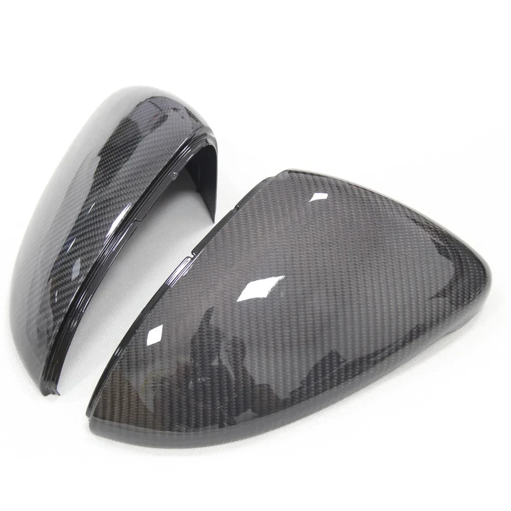 

Exterior Accessories Automotive Side Door Mirror Cover Carbon Fiber Replacement Mirror Cover for VW Golf 7 2014+