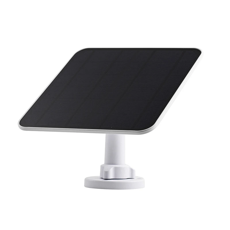 5W Waterproof Outdoor Solar Panel 5V Charging For Ring Spotlight Cam & Ring Stick Up Cam Port