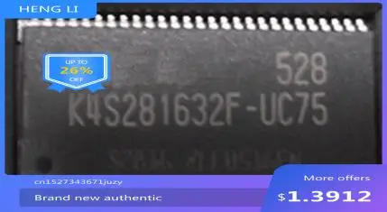 

100% NEW K4S281632F-UC75