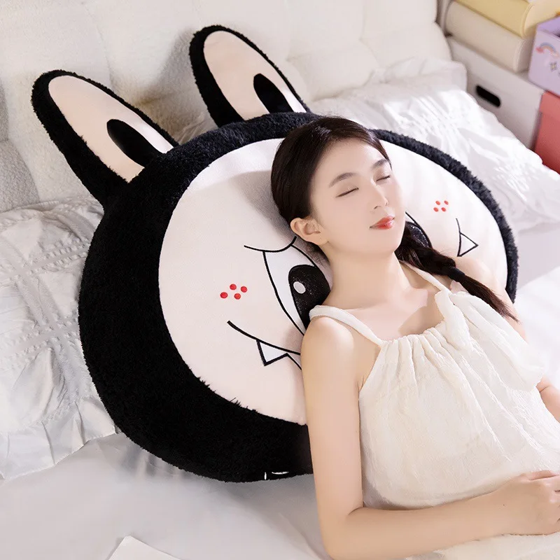 40-80cm Labubu Cushion Plush Bedhead Soft Cushion Sofa Pillow Home Decoration Girl Cushion Doll Kids Christmas Gifts 6