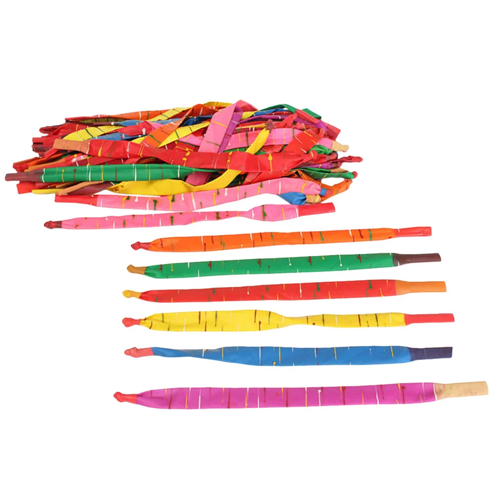 

100 Pcs Toy Decorative Balloons Latex Household Rockets Home Air Emulsion Baby Ornament