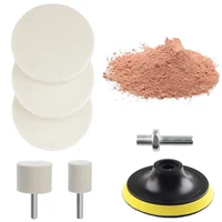 8pcs Car Windshield Glass Scratch Remover Cerium Oxide Powder Glass Polishing Kit For Polishing Blemishes Scuffs Scratches 2
