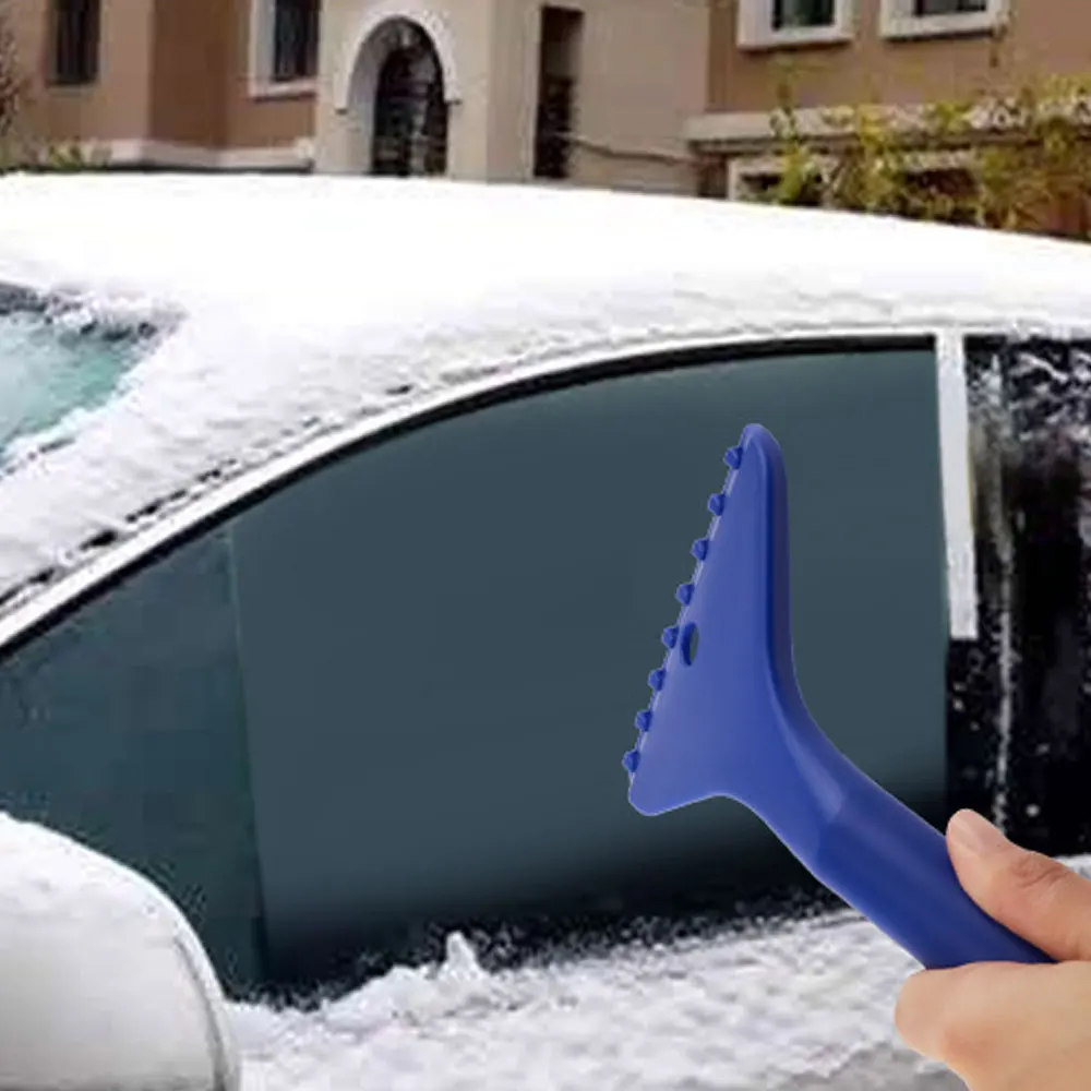 

Зимняя Съемная автомобильная лопата для подметания снега с ручкой из вспененного этилвинилацетата, инструмент для чистки, щетка для льда