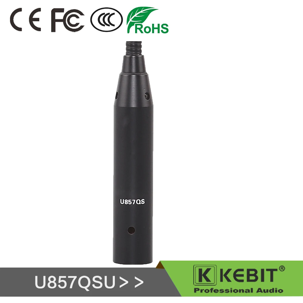 Hyper-directional gooseneck conference microphone U857QSU