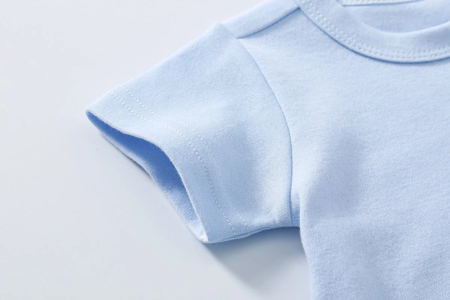 2025 Hot sales Newborns Rompers Summer New Bib scarf Toddler Boy Jumpsuit 2Pcs Set Baby Clothes 0 Cotton Soft Short Bodysuits Sc5b24d40922d401583a9131419e6f550b