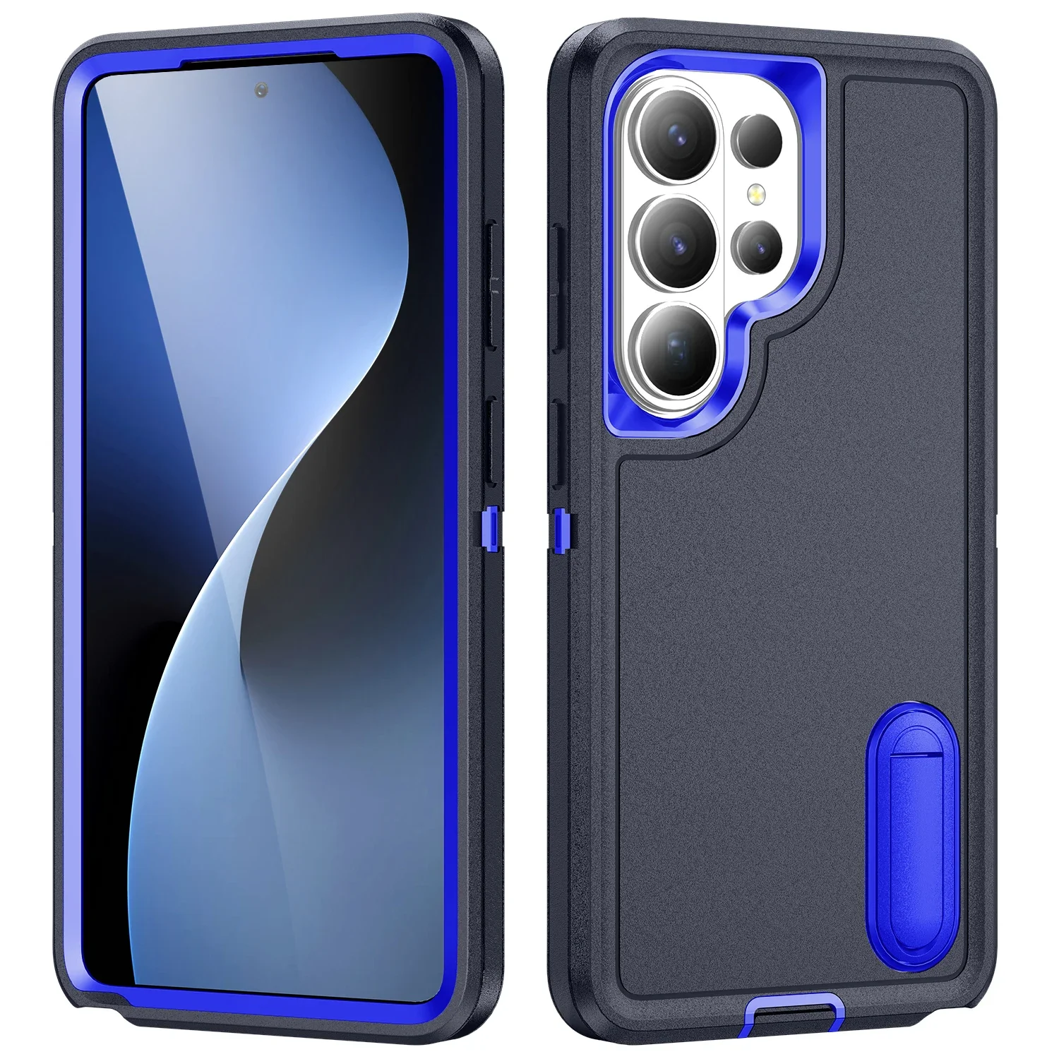 Shockproof Hard Bracket Phone Case with Enhanced Protection