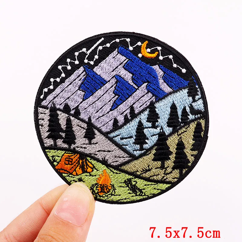 Playful Cartoon Embroidery Iron-On Patches