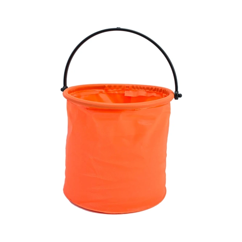 Beach Sand toys Play Bucket Toy Folding Collapsible Bucket Gardening Tool Outdoor Pool Play Tool Toy Kids Summer Water Fun