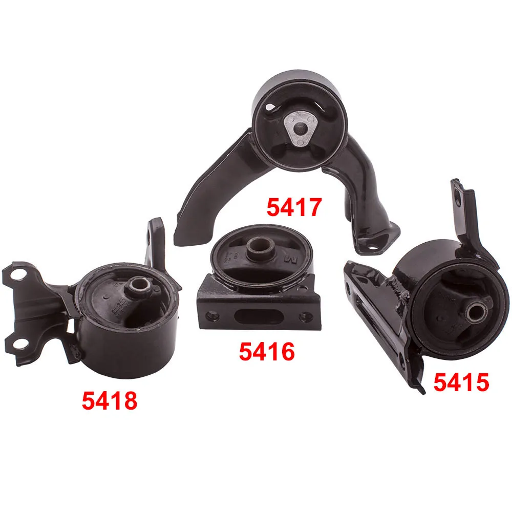 4X Motor Mount & Trans Mount For Jeep Patriot (Mk) L4 2.4L 2.0L For Dodge Caliber 2007-2012 For A5417