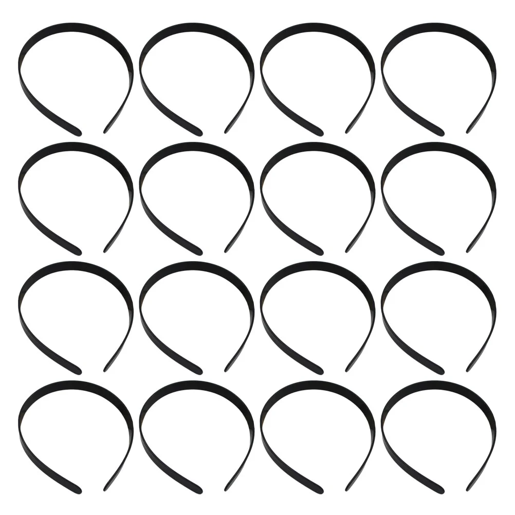 

50 Pcs Plastic Headband Hair Volume Clip Accessory Simple Hoop Hard Headbands Women