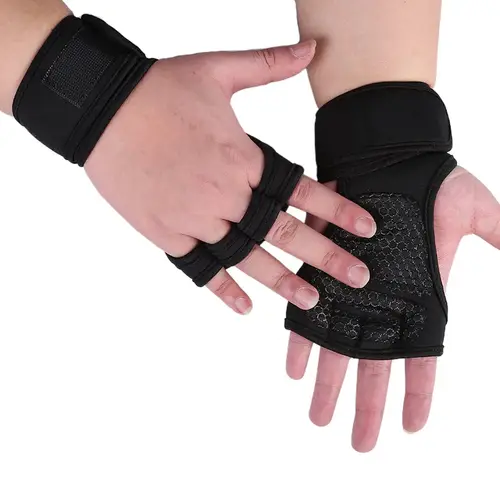 Training Sport Gloves for Men Women Workout Gloves Fitness Body Building Weightlifting Gym Hand Wrist Palm Protector Gloves - Image 5