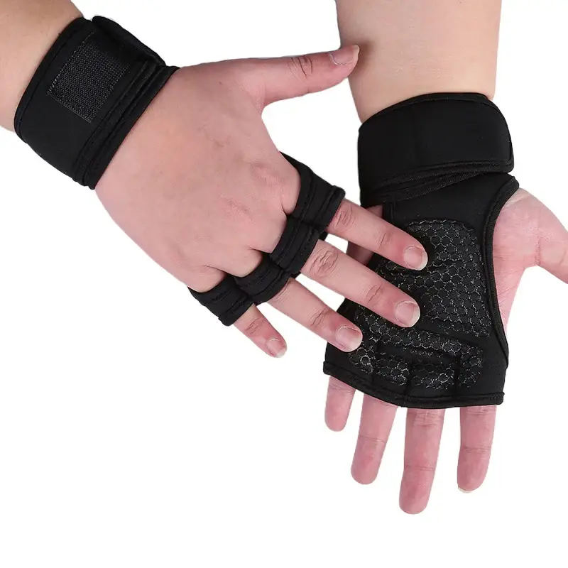 Training Sport Gloves for Men Women Workout Gloves Fitness Body Building Weightlifting Gym Hand Wrist Palm Protector Gloves - Image 5