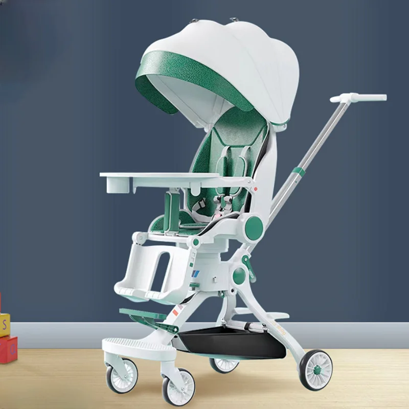 Baby Stroller Lightweight High View Sit Lie Down Comfort Folding Pram Accessories