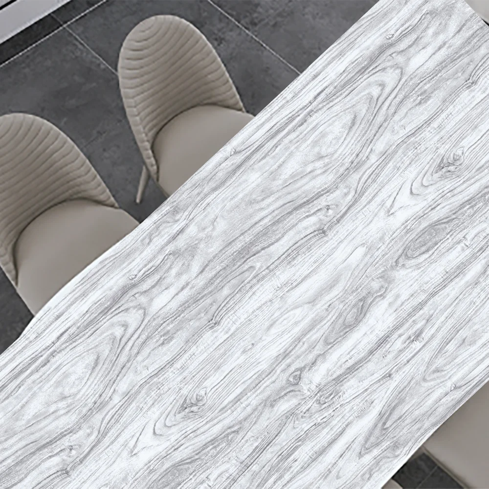 Thickened kitchen cabinet background decoration waterproof oil resistant moisture-proof wood grain self-adhesive wallpaper
