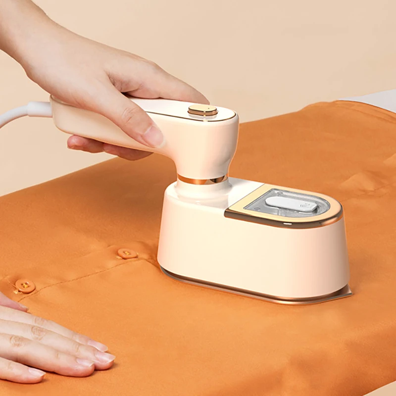 스팀다리미 휴대용 전기 다리미로 원단을 쉽게 다림질하고 주름을 제거해보세요!