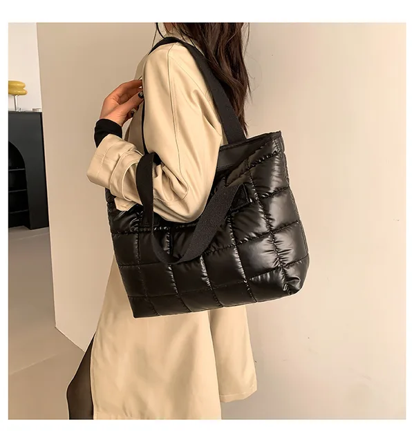 HOMEFISH Fashionable Plaid Crossbody Bag for Women Single Shoulder Handbag Stylish Accessory Ladies Trendy Bag 2