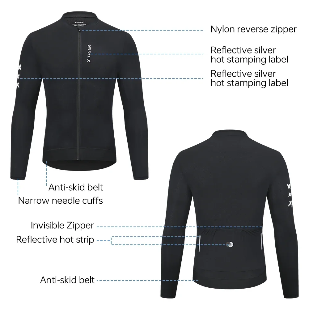 Men’s Long-Sleeve Cycling Jersey 4
