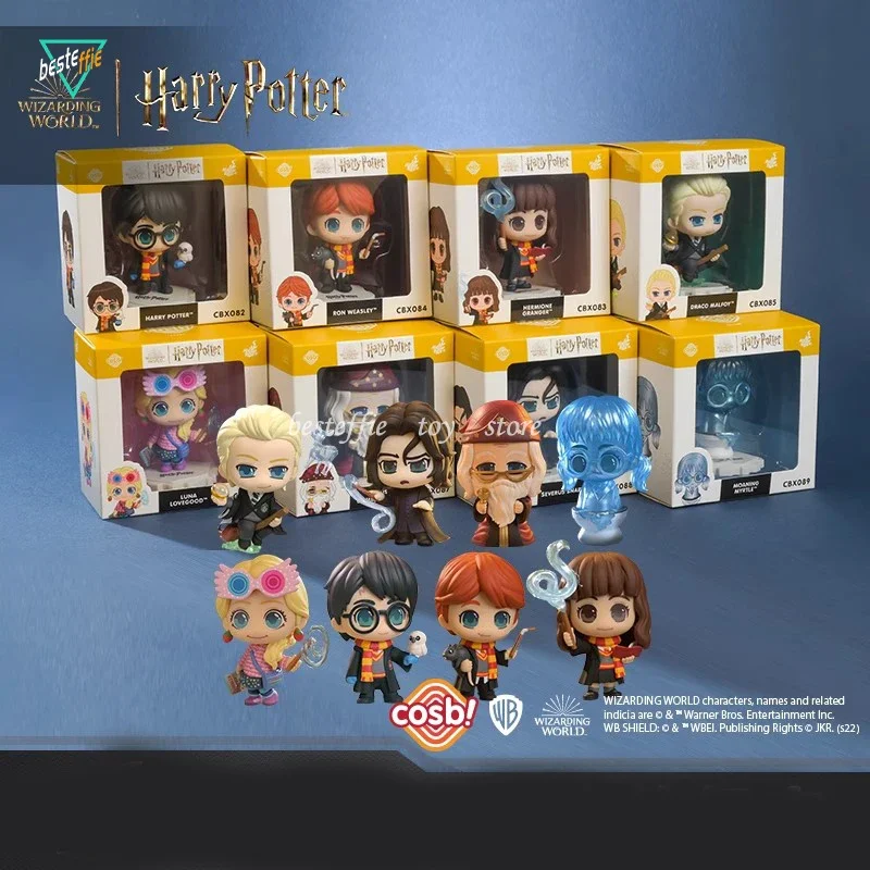 7.5Cm Harry Potter Anime Action Figure Cute Kawaii Q Version Hermione Jean Granger Luna Lovegood Figures Collection Toys Gifts