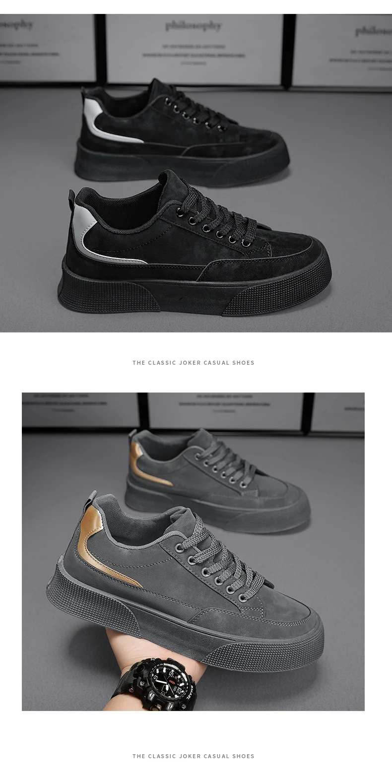 Scarpe casual da uomo, scarpe bianche leggere, scarpe da tavola traspiranti alla moda, scarpe da tennis leggere, scarpe sportive da esterno, scarpe da tavola_voghion.com